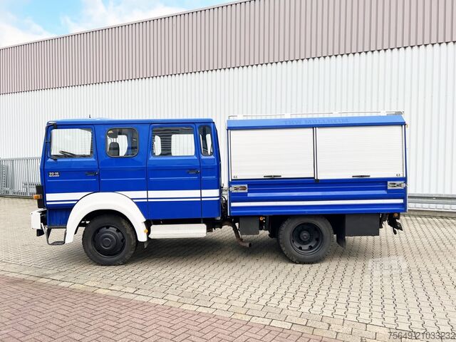 Valník Iveco-Magirus 90-16 AW 4x4 Doka 90-16 AW 4x4 Doka, Mannschaftswagen