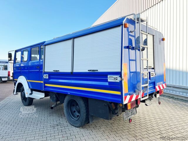 Бортовой грузовик Iveco-Magirus 90-16 AW 4x4 Doka 90-16 AW 4x4 Doka, Mannschaftswagen