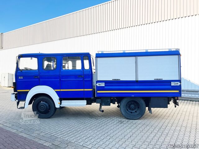 Бортовой грузовик Iveco-Magirus 90-16 AW 4x4 Doka 90-16 AW 4x4 Doka, Mannschaftswagen