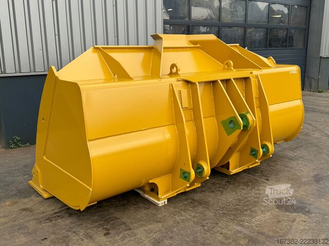 Standaard bak Caterpillar Loader Bucket PIN ON CAT 966, 972 4.2m3, 127in