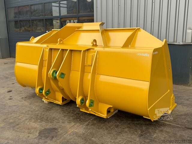 Standaard bak Caterpillar Loader Bucket PIN ON CAT 966, 972 4.2m3, 127in