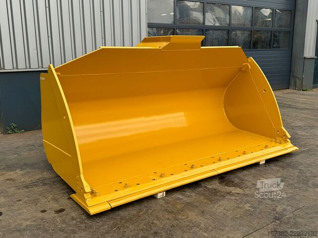 Standaard bak Caterpillar Loader Bucket PIN ON CAT 966, 972 4.2m3, 127in