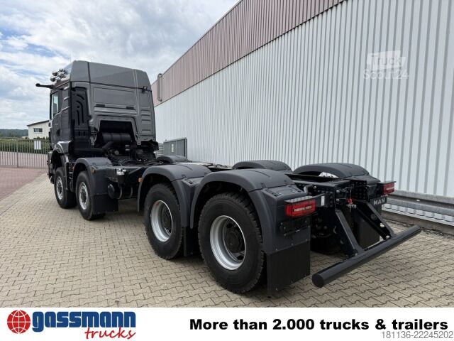 LKW-Fahrgestell MAN TGS 41.520 8x8 BB CH, Hohe Bauart, 6-Sitzer,