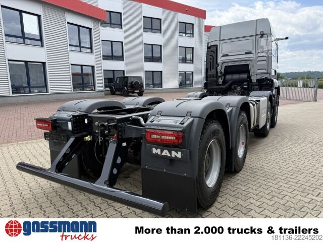 LKW-Fahrgestell MAN TGS 41.520 8x8 BB CH, Hohe Bauart, 6-Sitzer,