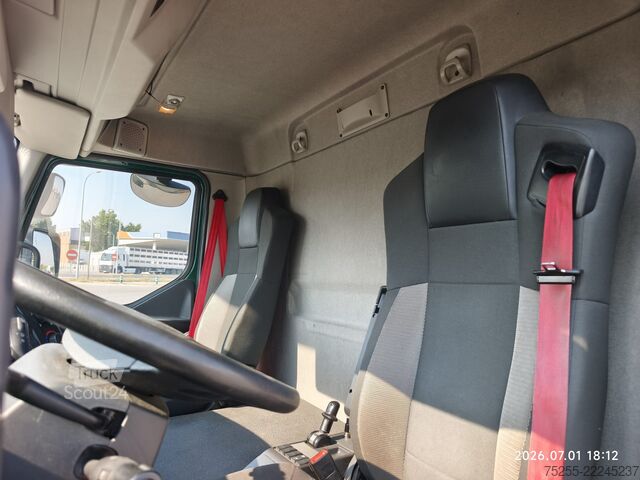 Autocarro con pianale e telone RENAULT 18.280 D WIDE