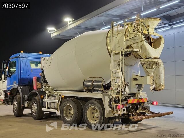 Mixer Mercedes Arocs 3240 8X4 Stetter 9m3 Mixer Full Steel Euro 6