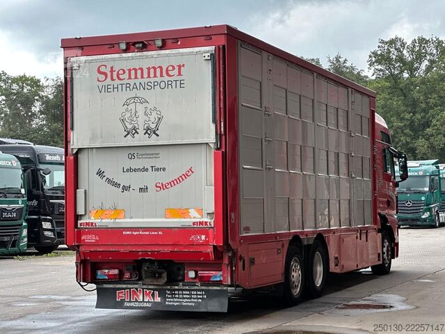 Boskapsbil MAN TGX 26.440 3.Stock FINKL /Hubdach/Tränke/Waage