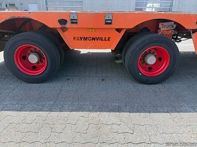 Faymonville jatkettava / Jatkettava puoliperävaunu Faymonville Extendable / Ausziehbarer auflieger