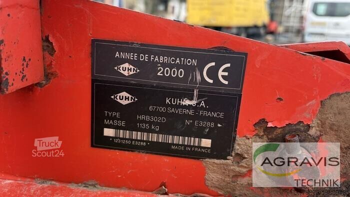 Kultywator polowy Kuhn HRB 302 D