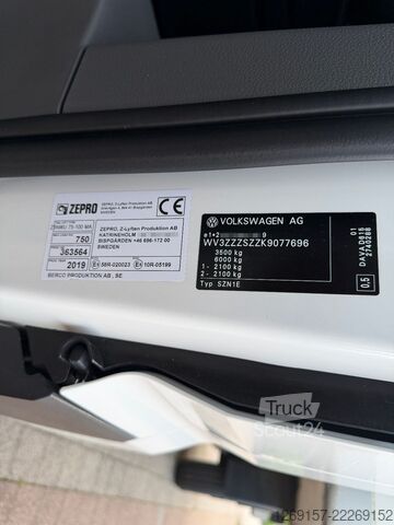 Kühltransporter VOLKSWAGEN Crafter Kühl-Koffer Ladebordwand  3,5t L3H3