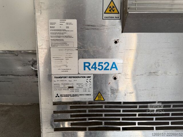 Kühltransporter VOLKSWAGEN Crafter Kühl-Koffer Ladebordwand  3,5t L3H3