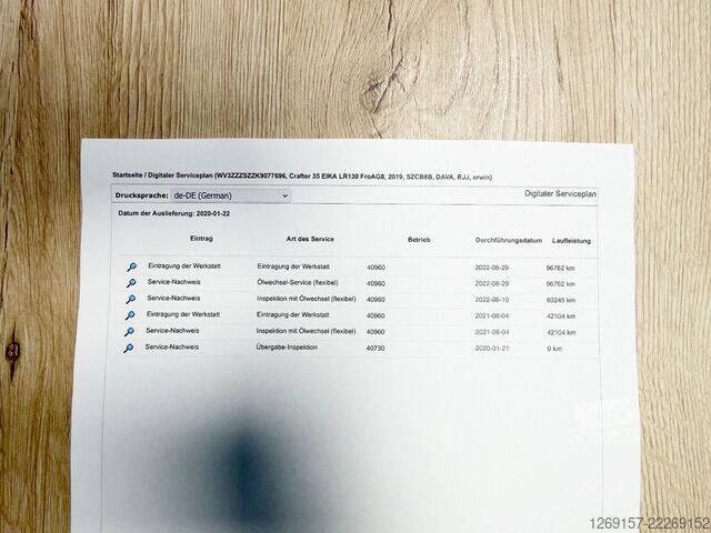 Kühltransporter VOLKSWAGEN Crafter Kühl-Koffer Ladebordwand  3,5t L3H3