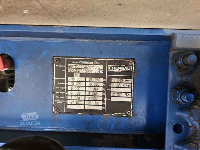 Refrigerated/freezer transport CHEREAU iNOGAM/TYPE 1507 | CARRIER VECTOR 1950| DE HOLL...