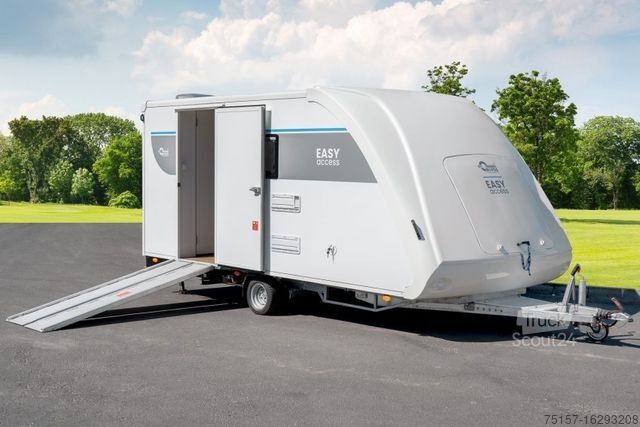 Asuntovaunu Behindertengerechter Wohnwagen 1500kg zGG