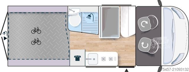 Bobil CHAUSSON V690 SPORT LINE MJ26 /Arctic.-P.,/Autom./Connect