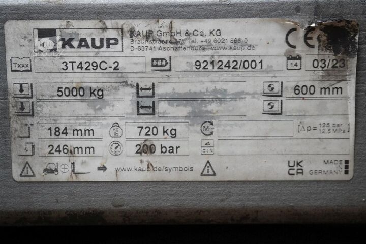 Garfo KAUP 3T429C-2