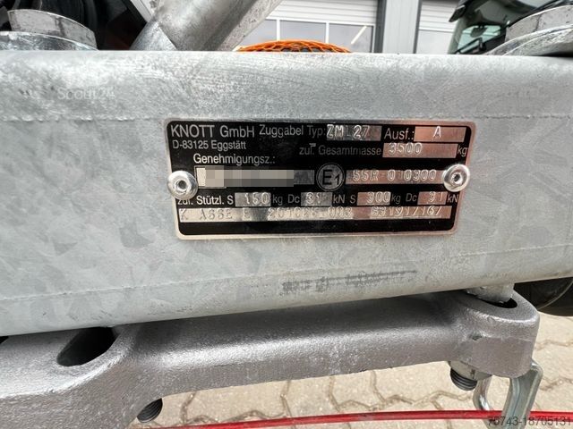 Horse transport trailer  ANKA Steinsberger 2,5t  Pferdeanh.m  Wohn. Dusch