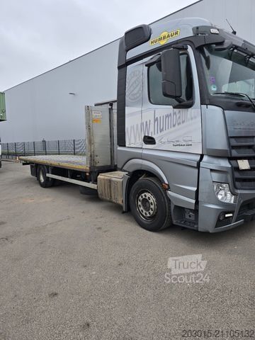Biltransport lastbil MERCEDES-BENZ ACTROS  1842 L   Maschinen