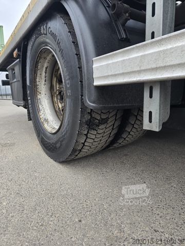 Biltransport lastbil MERCEDES-BENZ ACTROS  1842 L   Maschinen