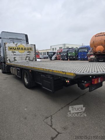 Biltransport lastbil MERCEDES-BENZ ACTROS  1842 L   Maschinen
