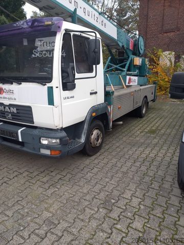 Lastbilmonteret kranvogn MAN L 2000   8.140 /Klaas  26/32