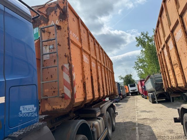 Abrollkipper  40 m3   Abrollcontainer