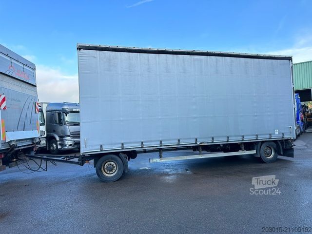 Отворена ремарке със строшен брезент  N 7208