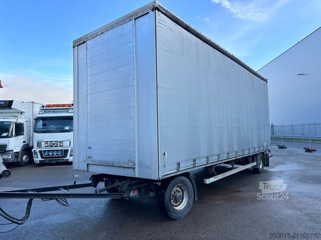 Отворена ремарке със строшен брезент  N 7208