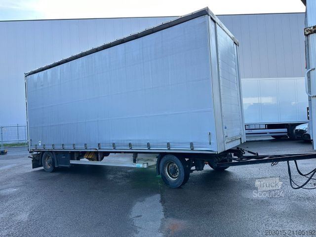 Отворена ремарке със строшен брезент  N 7208