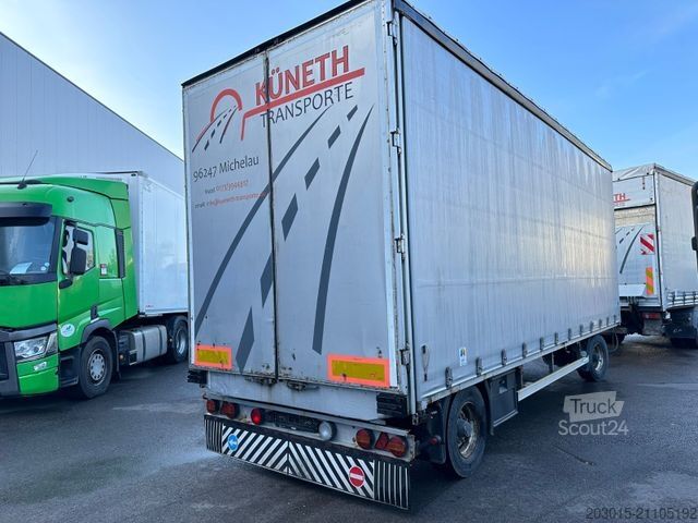 Отворена ремарке със строшен брезент  N 7208