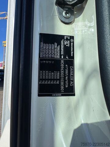 Transporte refrigerado/congelado Mercedes-Benz Antos 1930 4X2 2019 CARRIER SUPRA 1150Mt + DHOL...