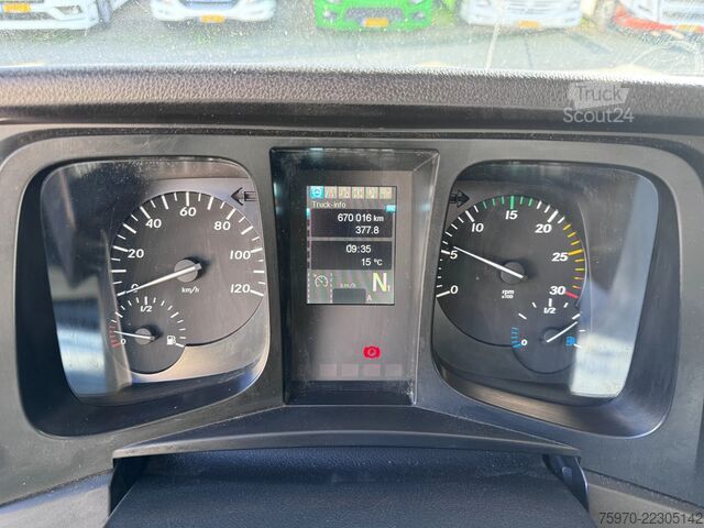 Transporte refrigerado/congelado Mercedes-Benz Antos 1930 4X2 2019 CARRIER SUPRA 1150Mt + DHOL...