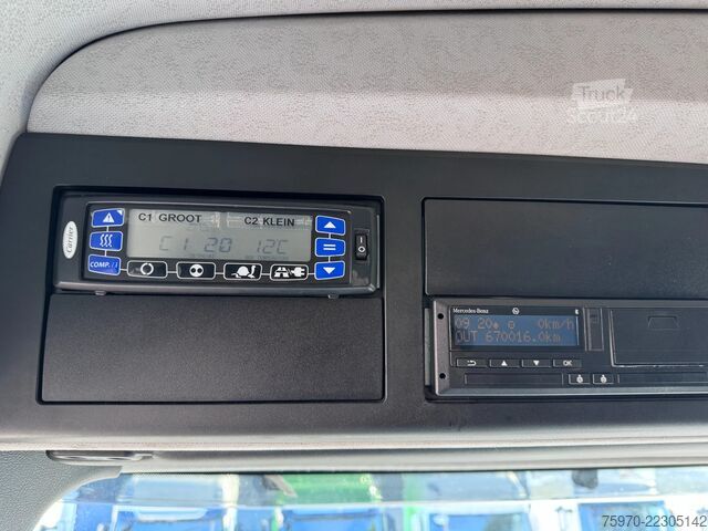 Transporte refrigerado/congelado Mercedes-Benz Antos 1930 4X2 2019 CARRIER SUPRA 1150Mt + DHOL...