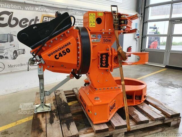 Inşaat makinesi Westtech Woodcracker C450 MS21 Sammler Tiltator