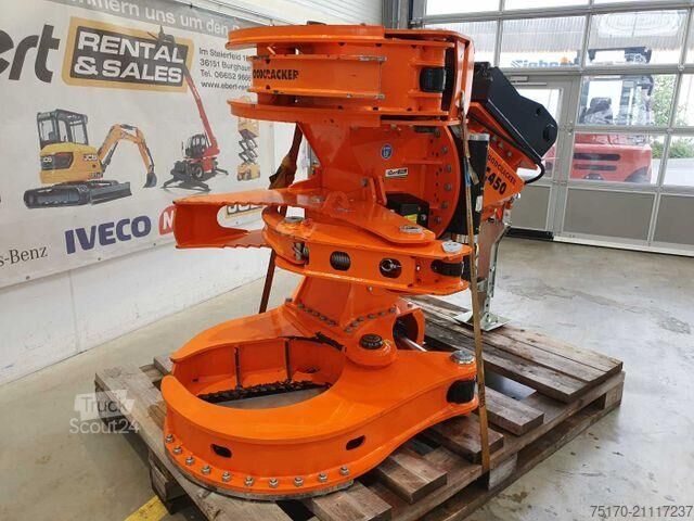 Inşaat makinesi Westtech Woodcracker C450 MS21 Sammler Tiltator