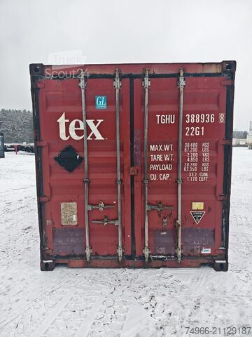 Lodný kontajner  20 Fuß Seecontainer, Lagercontainer