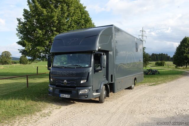 Φορτηγό μεταφοράς αλόγων Dickenherr για 4 άλογα Renault D2.1 Pferdetransporter / bis zu 4 Pferde