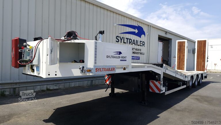 Dieplader voor het transporteren van bouwmachines Syltrailer SYL table hydraulique (Location/rent)