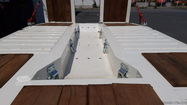 Dieplader voor het transporteren van bouwmachines Syltrailer SYL table hydraulique (Location/rent)