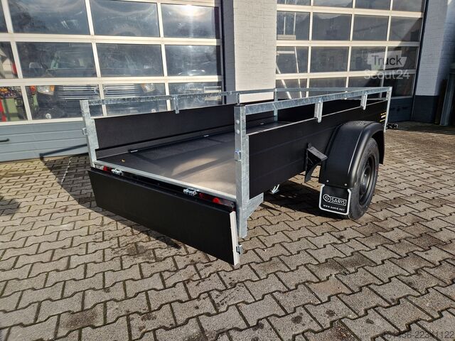 автомобилен ремарке Saris DV 135 mit Hochplane black  hochwertig gebremst direkt von ANHÄNGERWIRTZ online