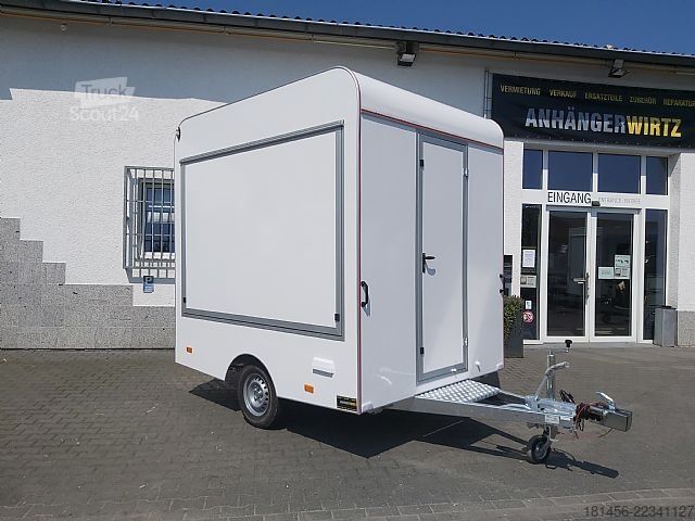 Verkaufsanhänger trailershop Retro Compact Verkauf 250cm verfügbar