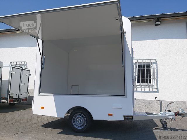 Verkaufsanhänger trailershop Retro Compact Verkauf 250cm verfügbar