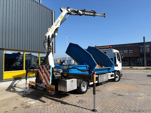 Vinçli damper Renault Midlum 220 + PALFINGER PK 6001 + tipper + remot...