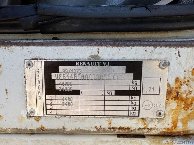 Sklápěč s jeřábem Renault Midlum 220 + PALFINGER PK 6001 + tipper + remot...
