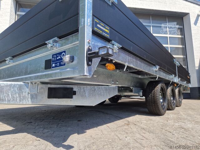 مقطورة مفتوحة Saris heavy duty PL506 204 35 Tridem Pritsche