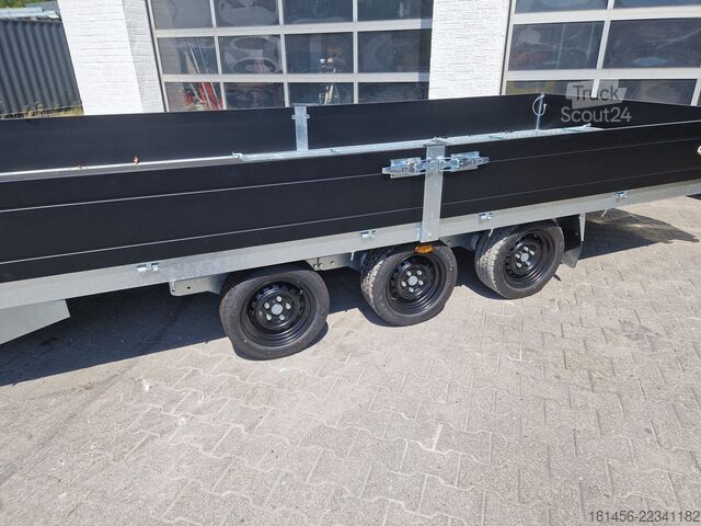 مقطورة مفتوحة Saris heavy duty PL506 204 35 Tridem Pritsche