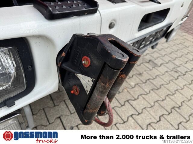 Feuerwehrfahrzeug Mercedes-Benz 1222 AF 4x4, Rüstwagen RW 2, Seilwinde