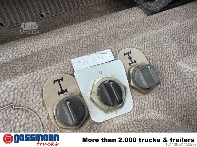 Feuerwehrfahrzeug Mercedes-Benz 1222 AF 4x4, Rüstwagen RW 2, Seilwinde