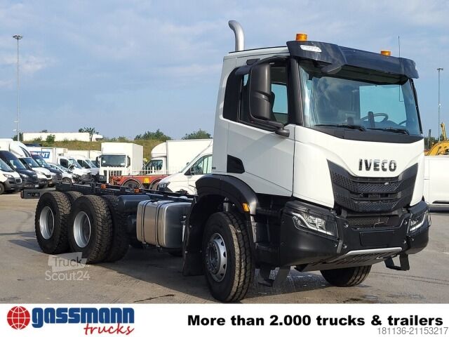 Sunkvežimio važiuoklė Iveco X-Way AD300X46Z 6x4, Retarder, Navi