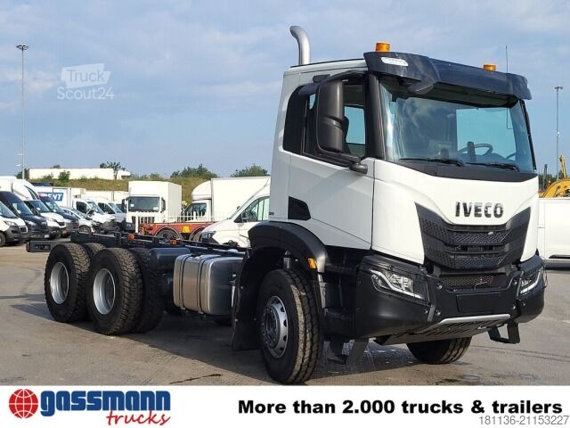 Sunkvežimio važiuoklė Iveco X-Way AD300X46Z 6x4, Retarder, Navi